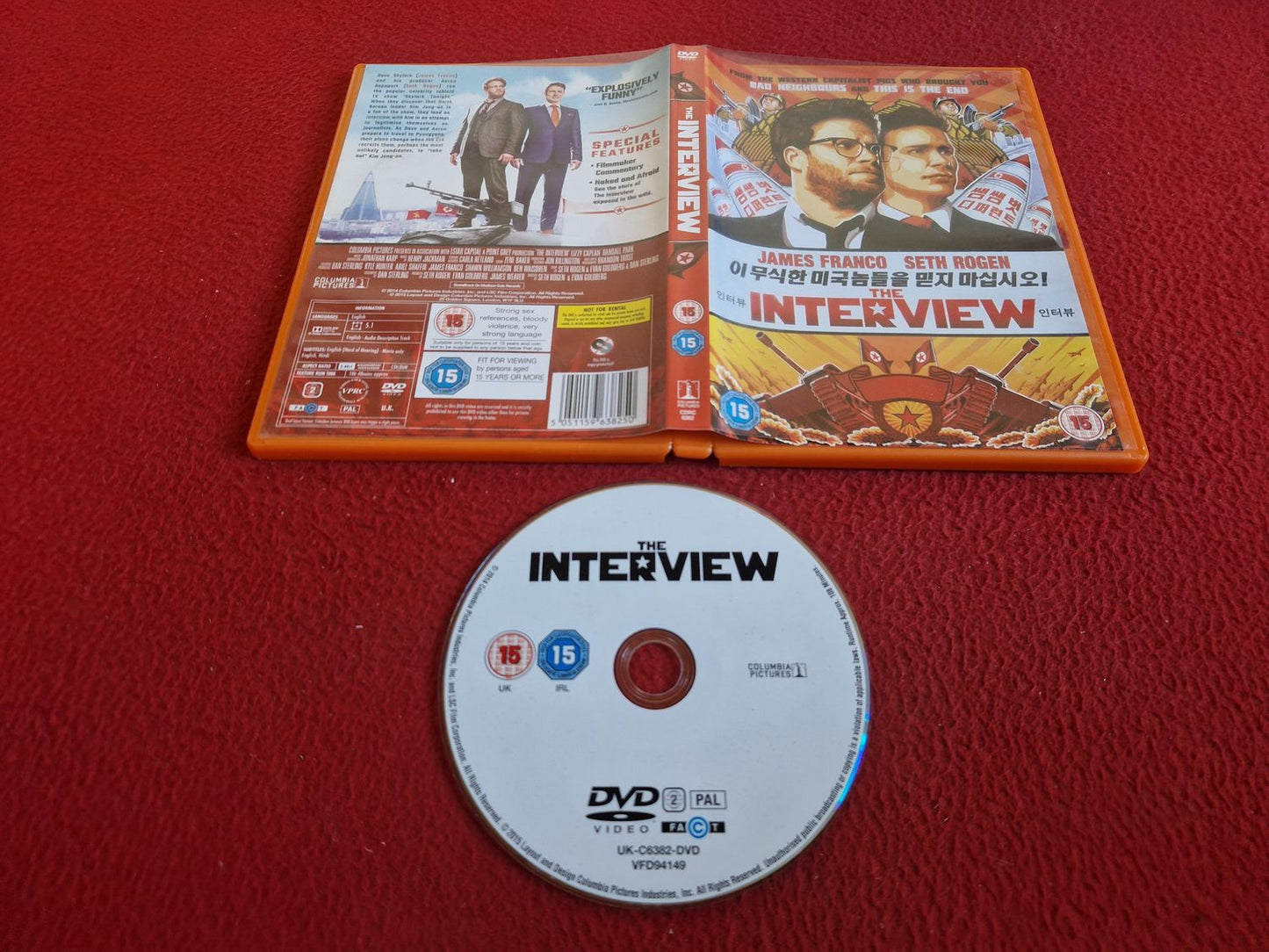 THE INTERVIEW DVD