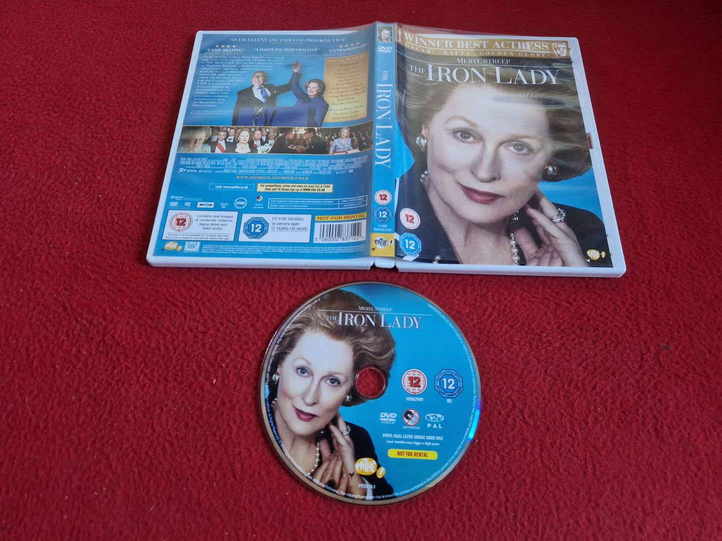 THE IRON LADY DVD