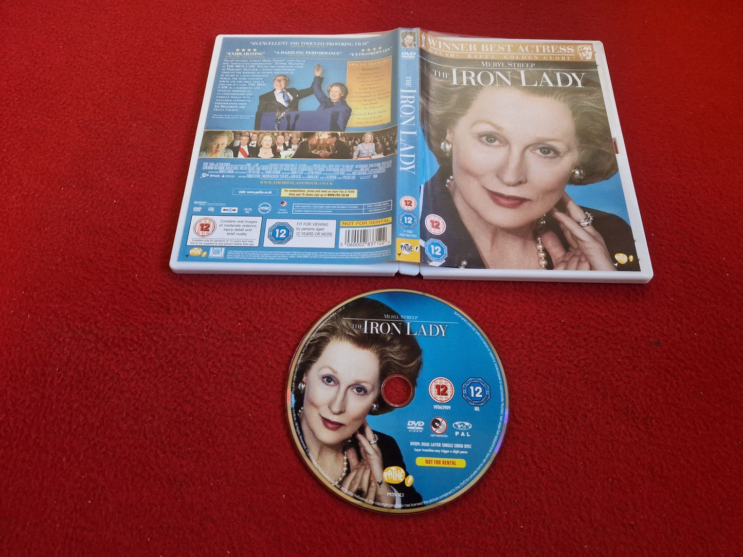 THE IRON LADY DVD