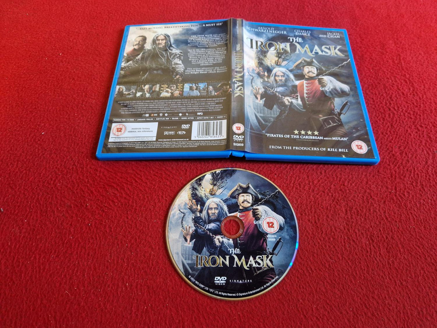 THE IRON MASK DVD