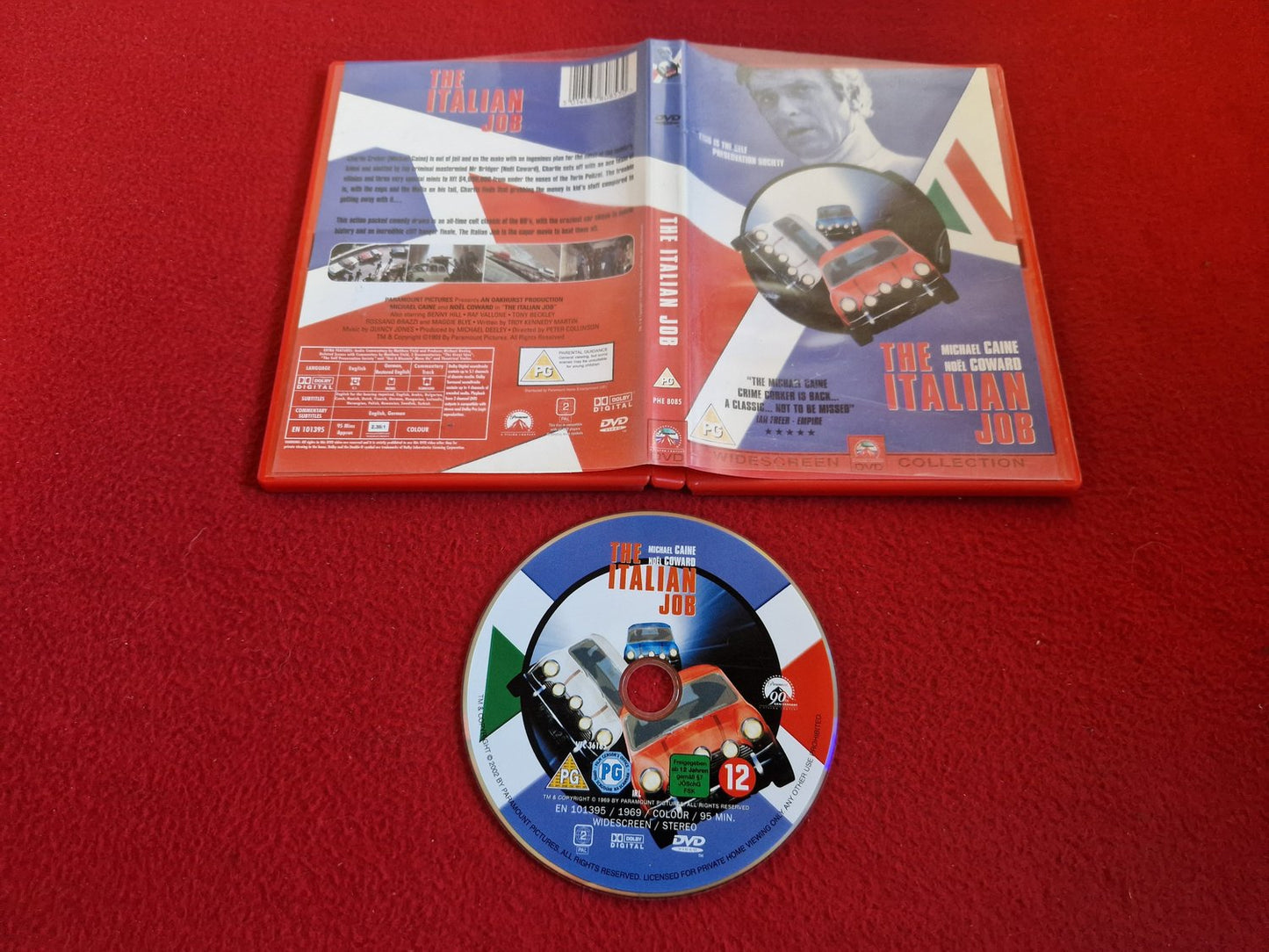 THE ITALIAN JOB DVD