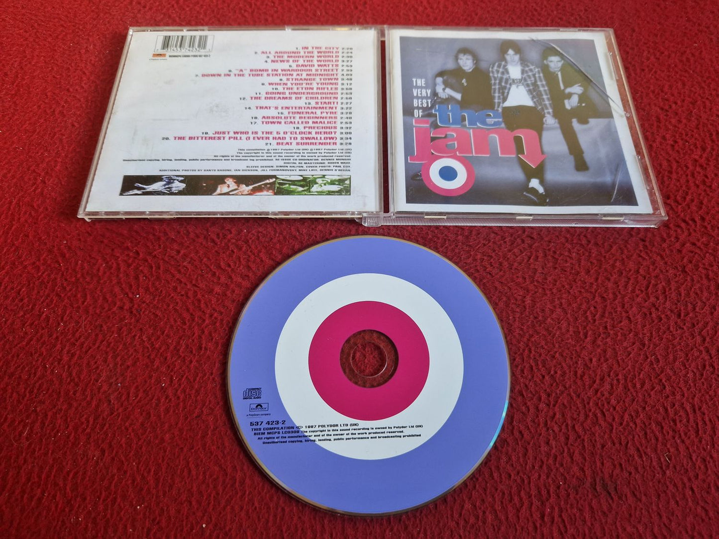 THE JAM THE VERY BEST OF CD