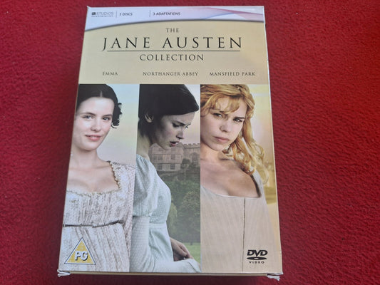 THE JANE AUSTEN COLLECTION - EMMA / NORTHANGER ABBEY / MANSFIELD PARK BOX DVD