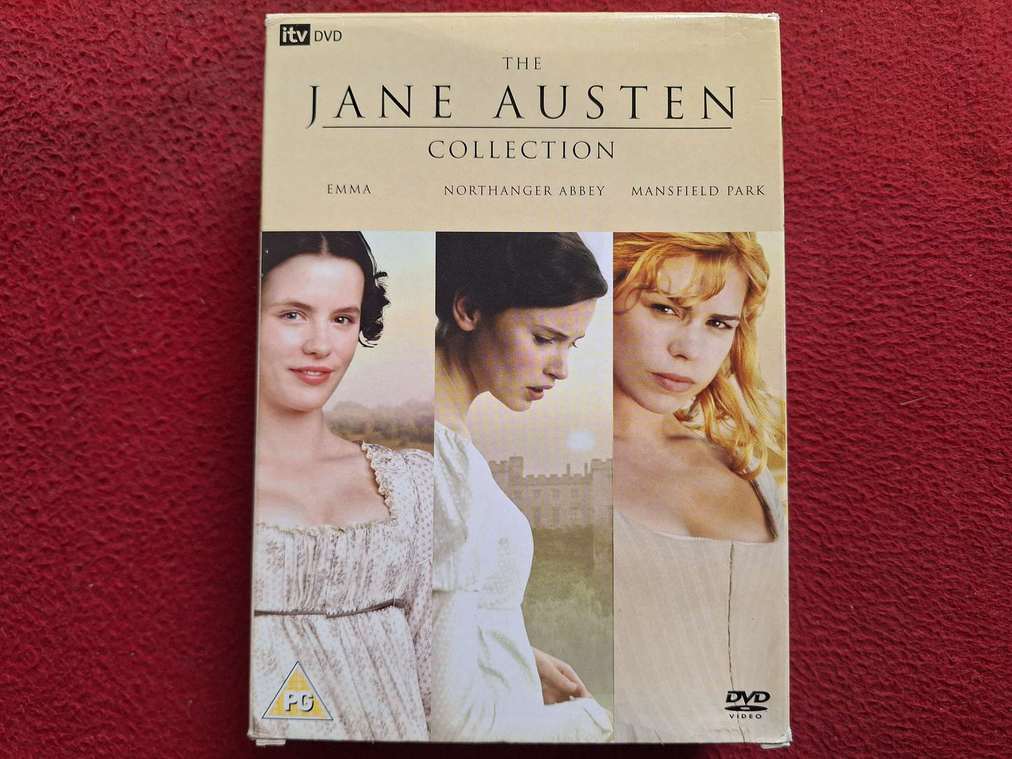 THE JANE AUSTEN COLL - EMMA / NORTHANGER ABBEY / MANSFIELD PARK BOX DVD