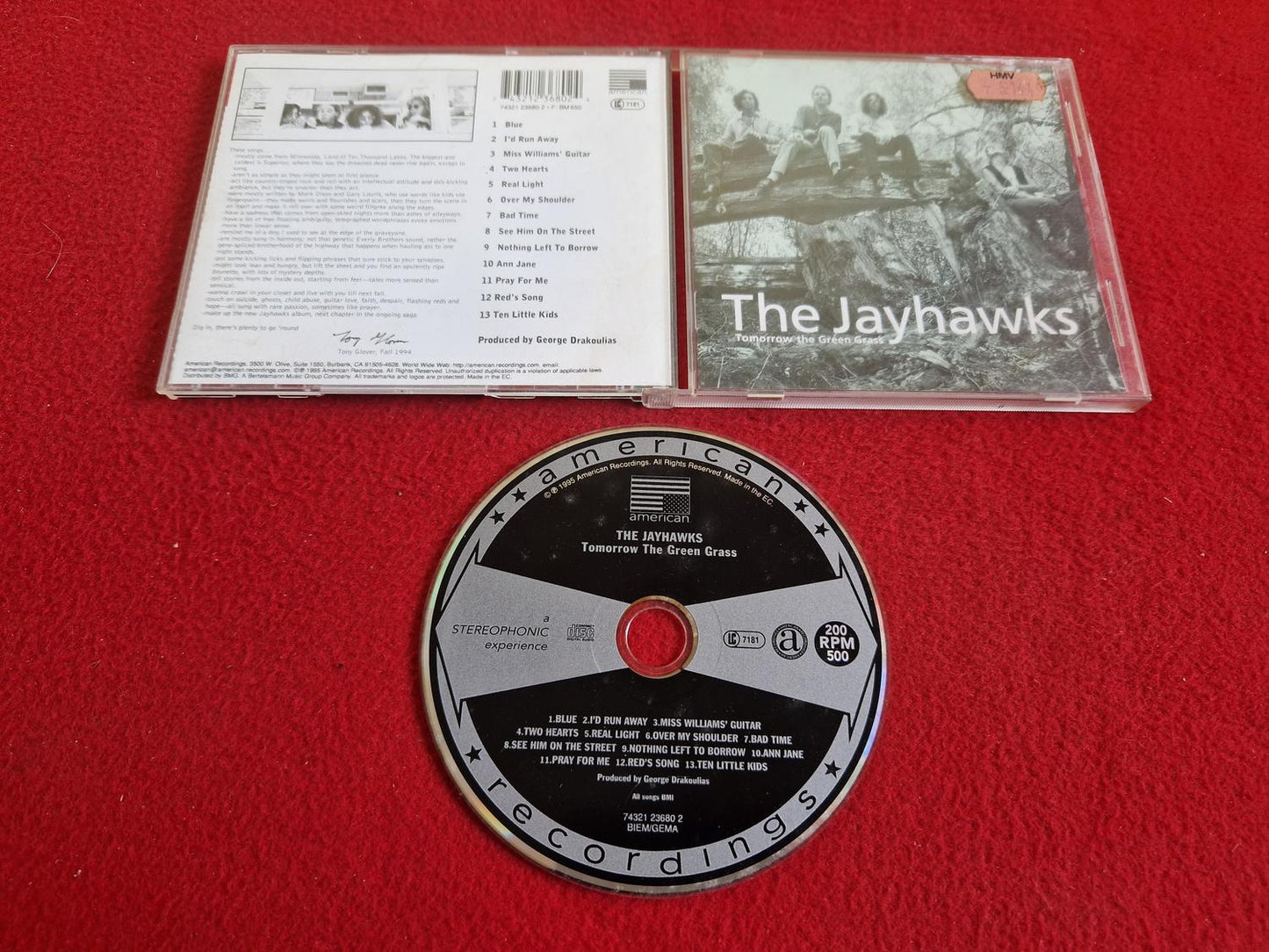 THE JAYHAWKS TOMORROW THE GREEN GRASS till CD