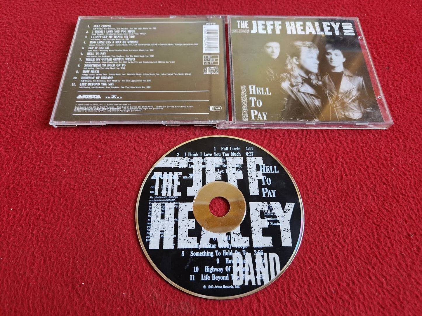 THE JEFF HEALEY BAND HELL TO PAY CD