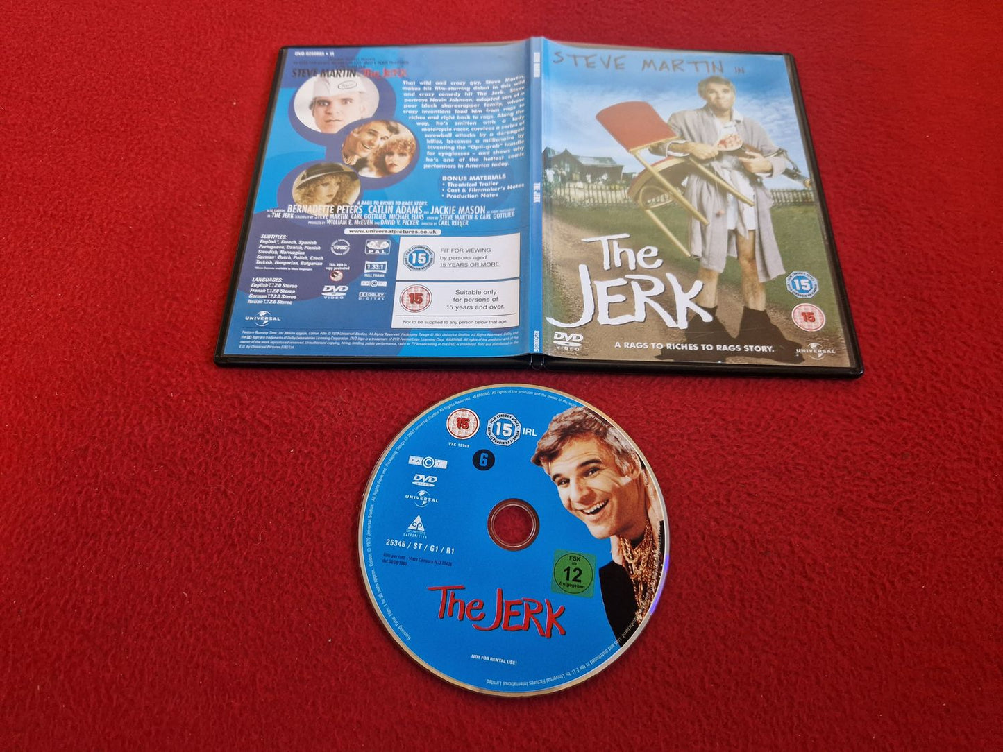 THE JERK DVD