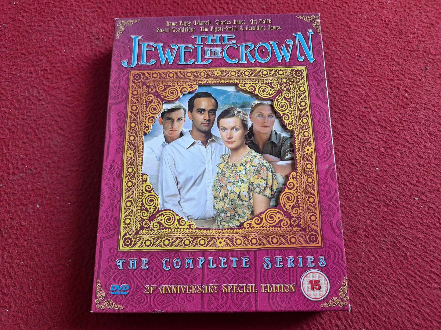 THE JEWEL IN THE CROWN THE COMPLETE SERIES BOX DVD