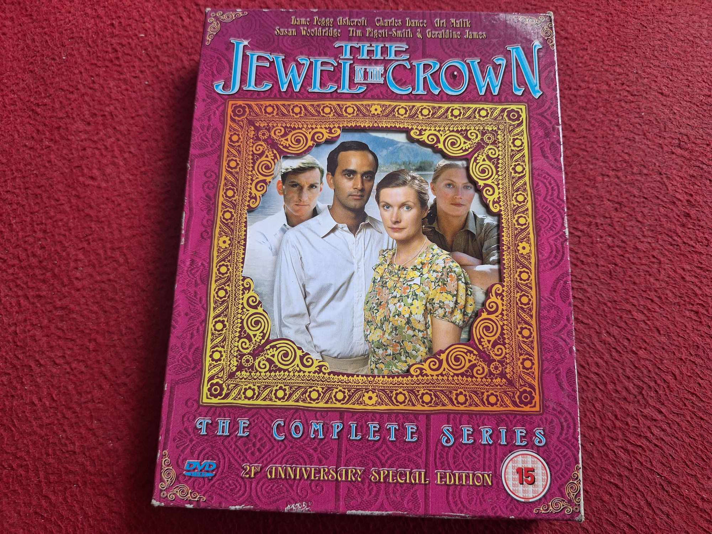 THE JEWEL IN THE CROWN THE COMPLETE SERIES BOX DVD