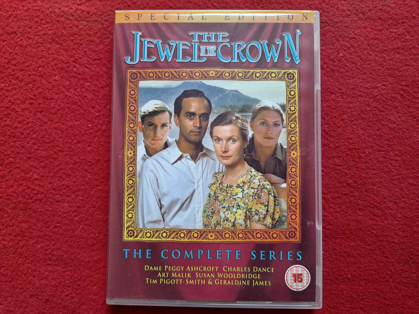 THE JEWEL IN THE CROWN THE COMPLETE SERIES BOX DVD