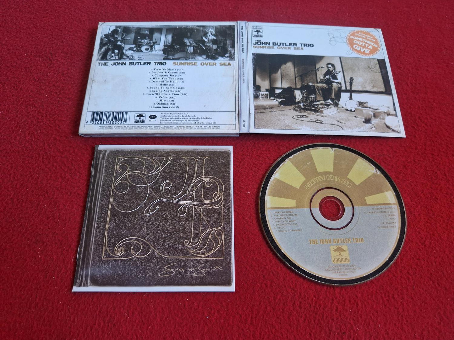 THE JOHN BUTLER TRIO SUNRISE OVER SEA CD