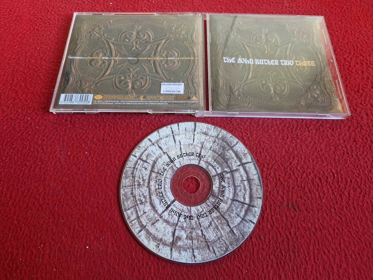 THE JOHN BUTLER TRIO THREE CD