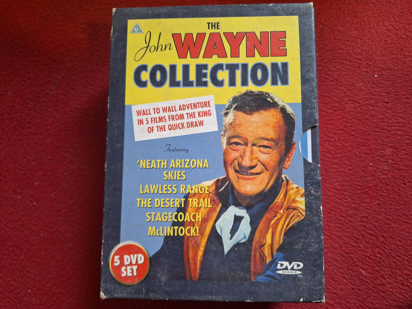 THE JOHN WAYNE COLLECTION 'NEATH ARIZONA SKIES / LAWLESS RANGE mfl BOX DVD