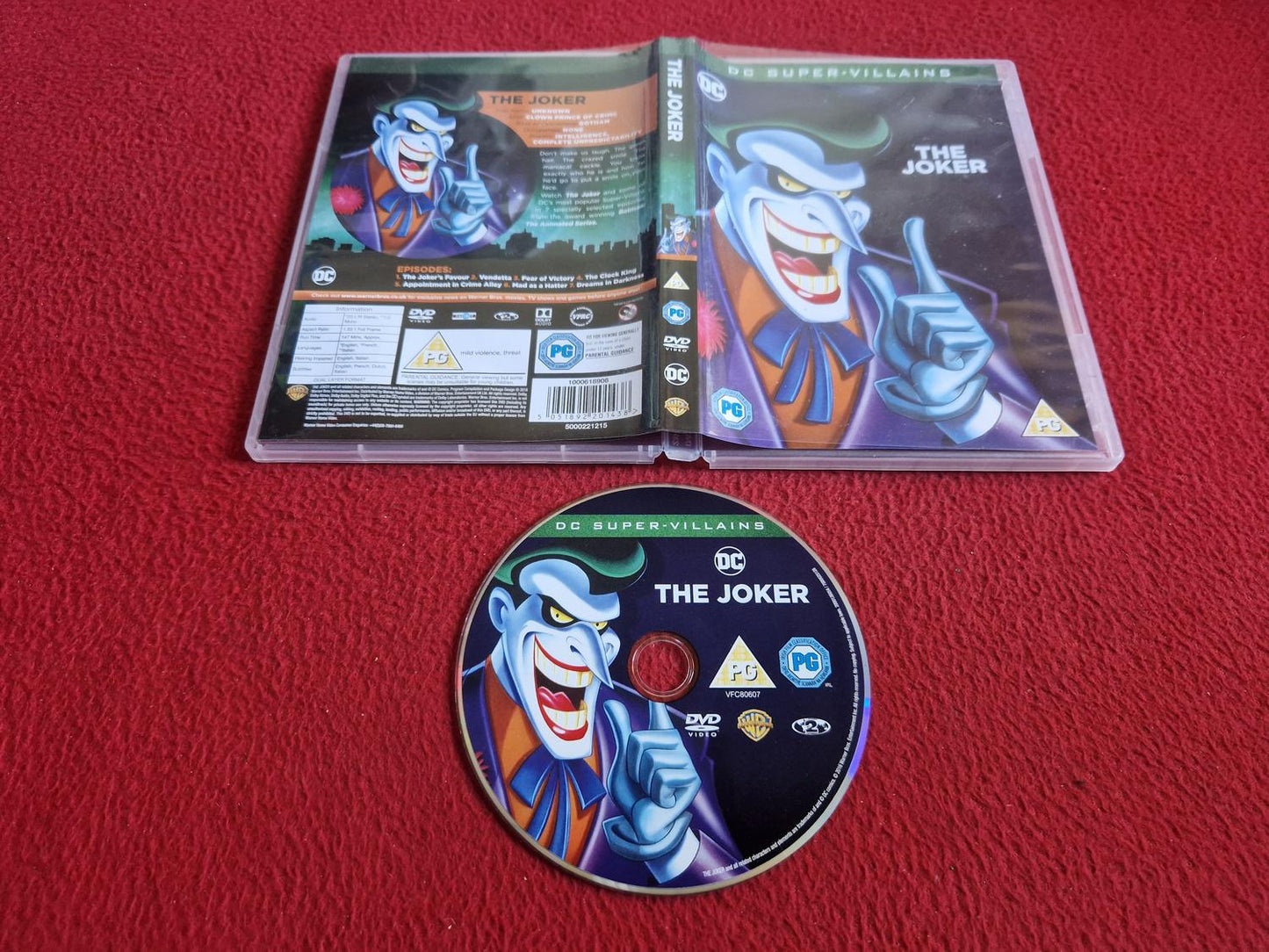 THE JOKER [ DC SUPERVILLAINS ] DVD