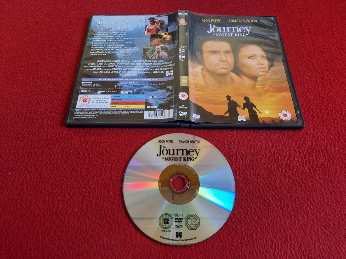 THE JOURNEY OF AUGUST KING DVD