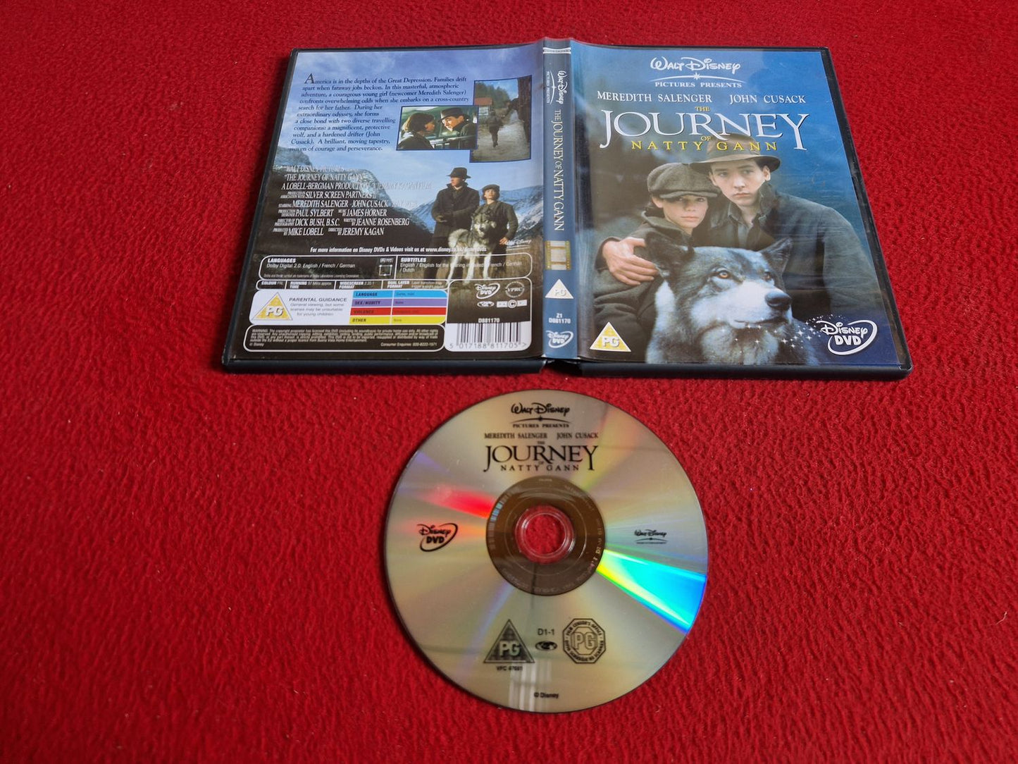 THE JOURNEY OF NATTY GANN DVD