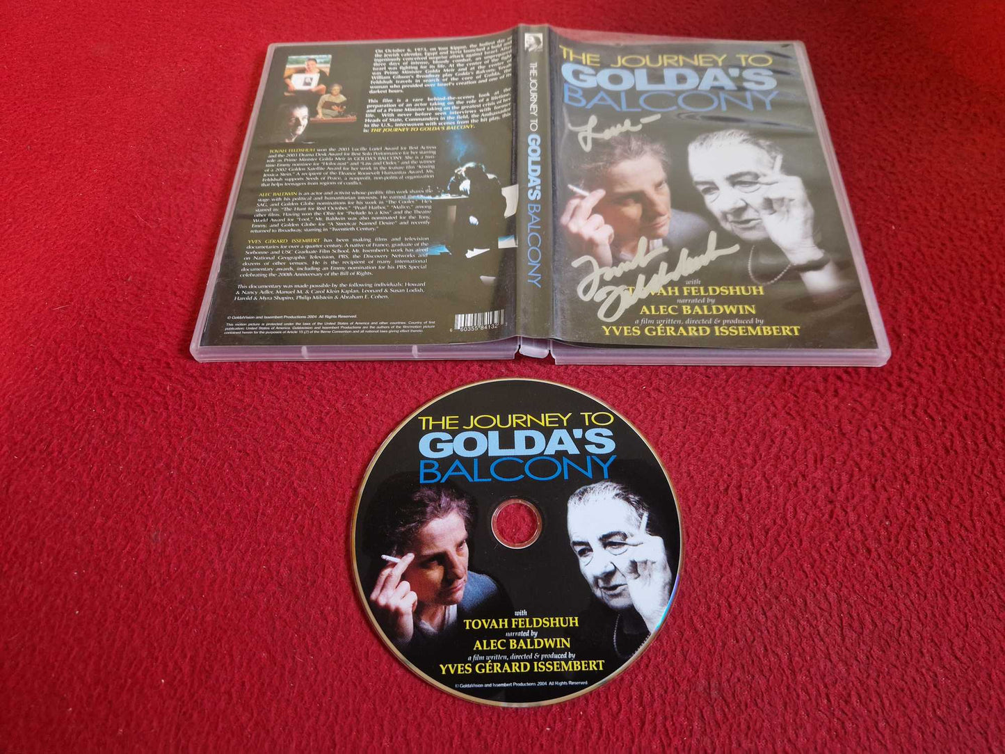 THE JOURNEY TO GOLDA'S BALCONY DVD