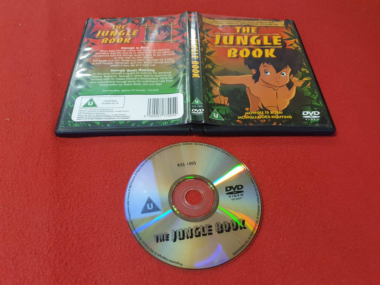 THE JUNGLE BOOK [ MOWGLI IS BORN / MOWGLI GOES HUNTING ] till DVD