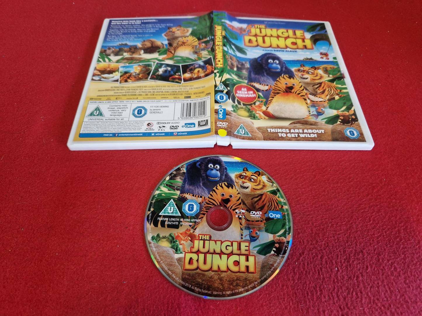THE JUNGLE BUNCH till DVD