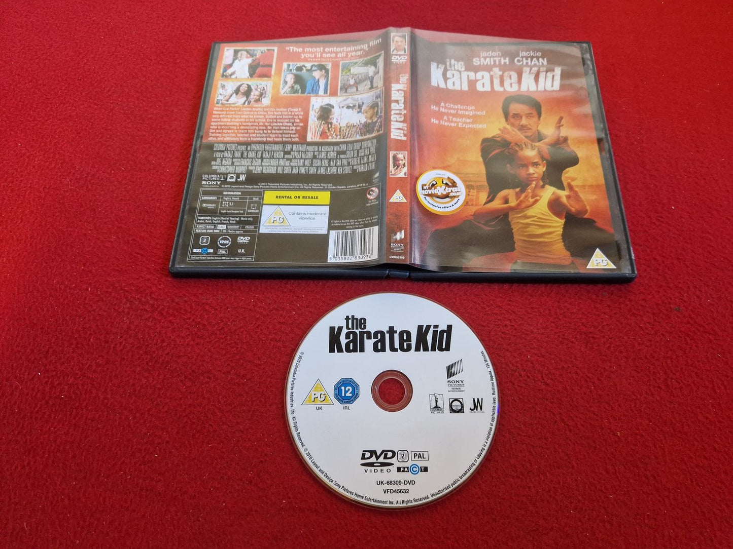 THE KARATE KID DVD