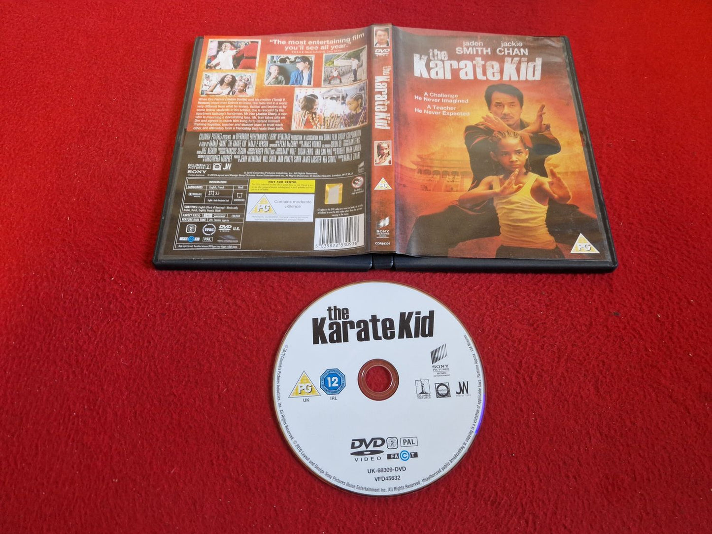 THE KARATE KID DVD