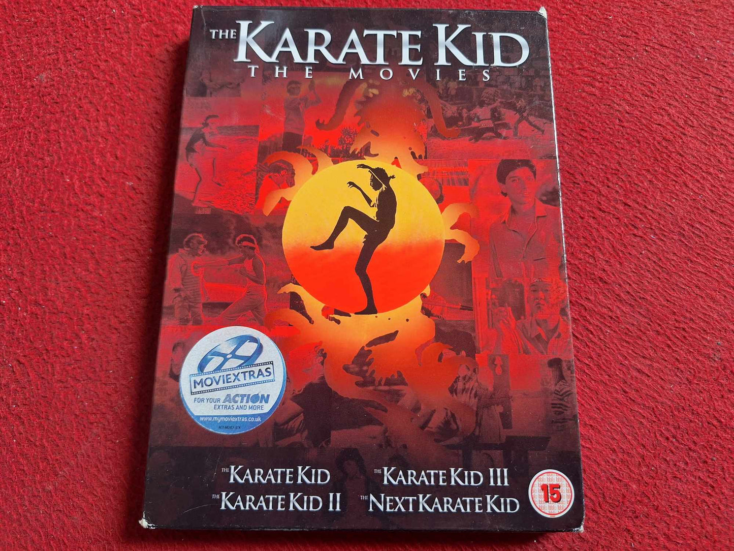 THE KARATE KID MOVIES BOX DVD