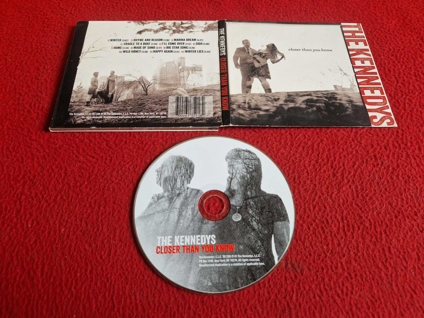 THE KENNEDYS CLOSER THAN YOU KNOW CD