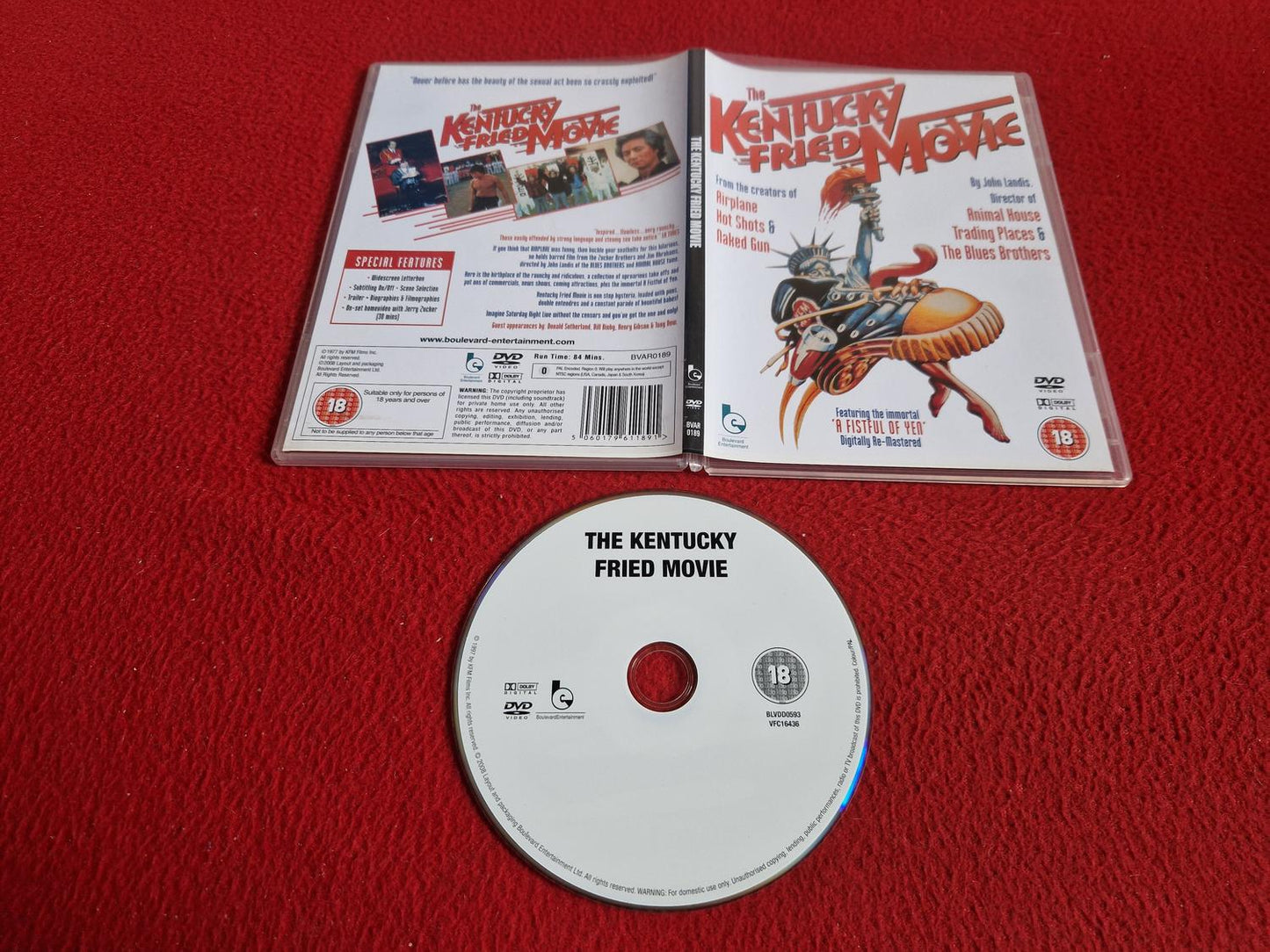 THE KENTUCKY FRIED MOVIE DVD