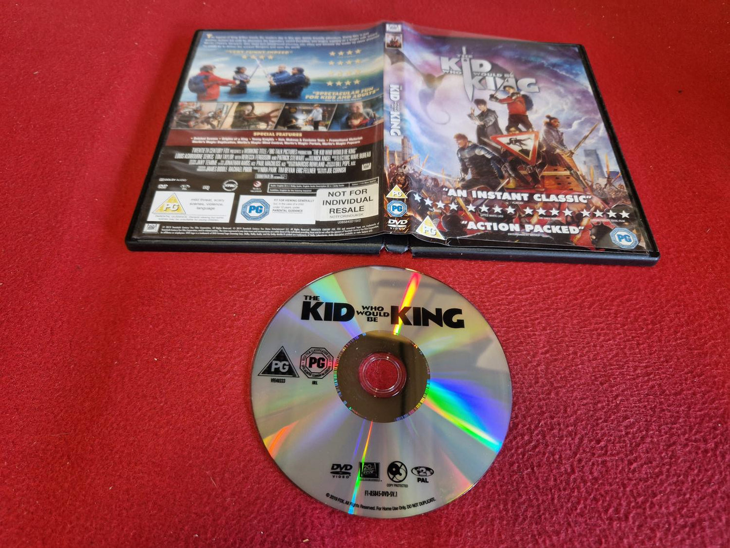 THE KID WHO WOULD BE KING till DVD