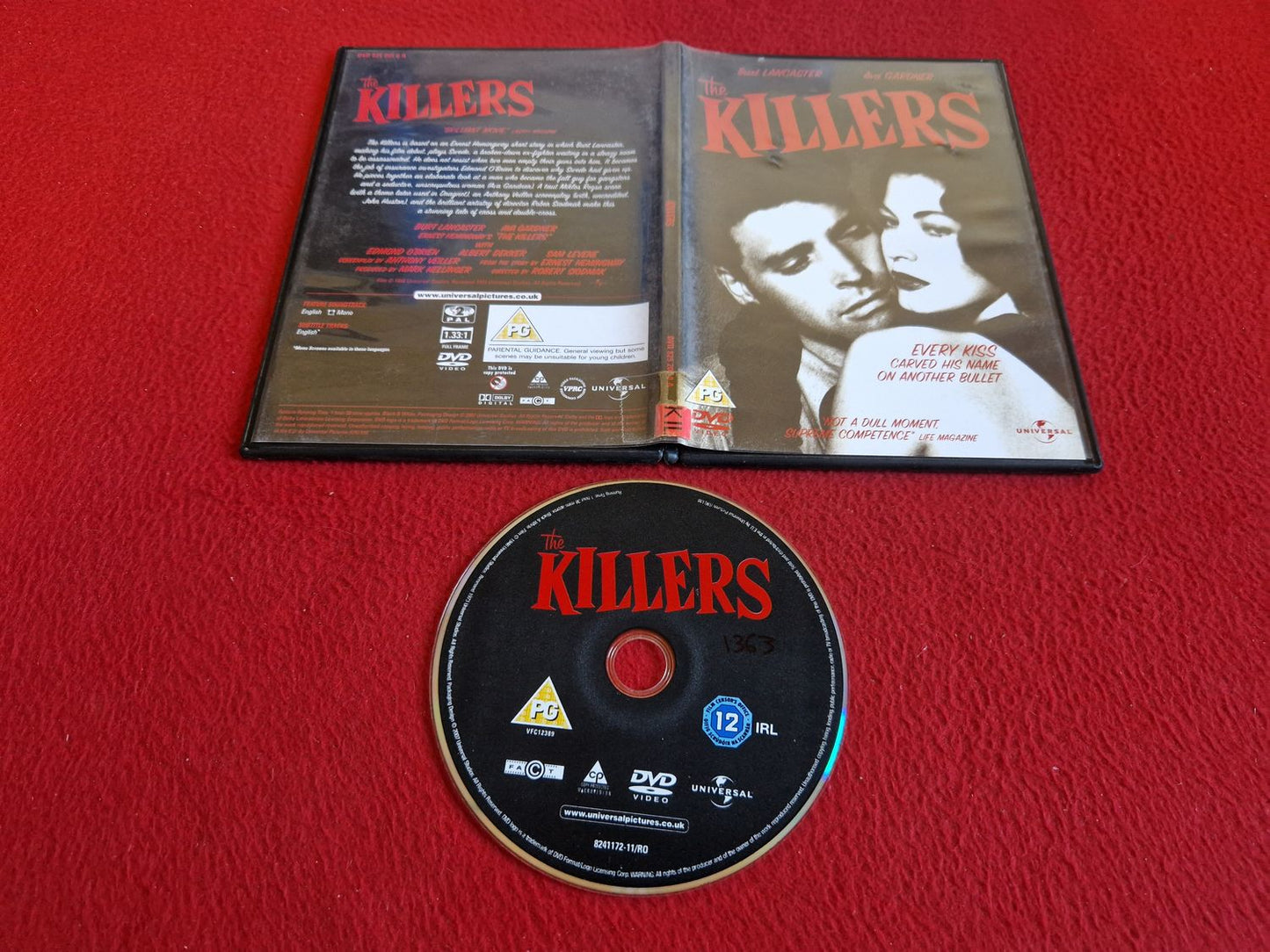 THE KILLERS DVD