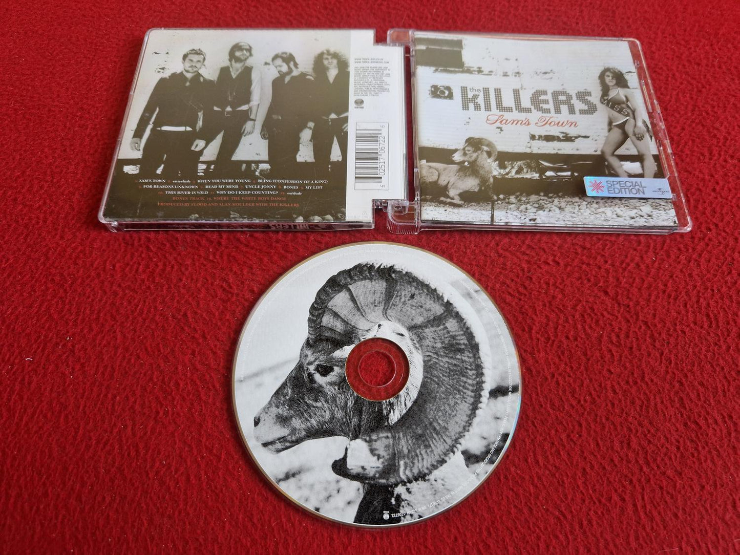 THE KILLERS SAM'S TOWN CD