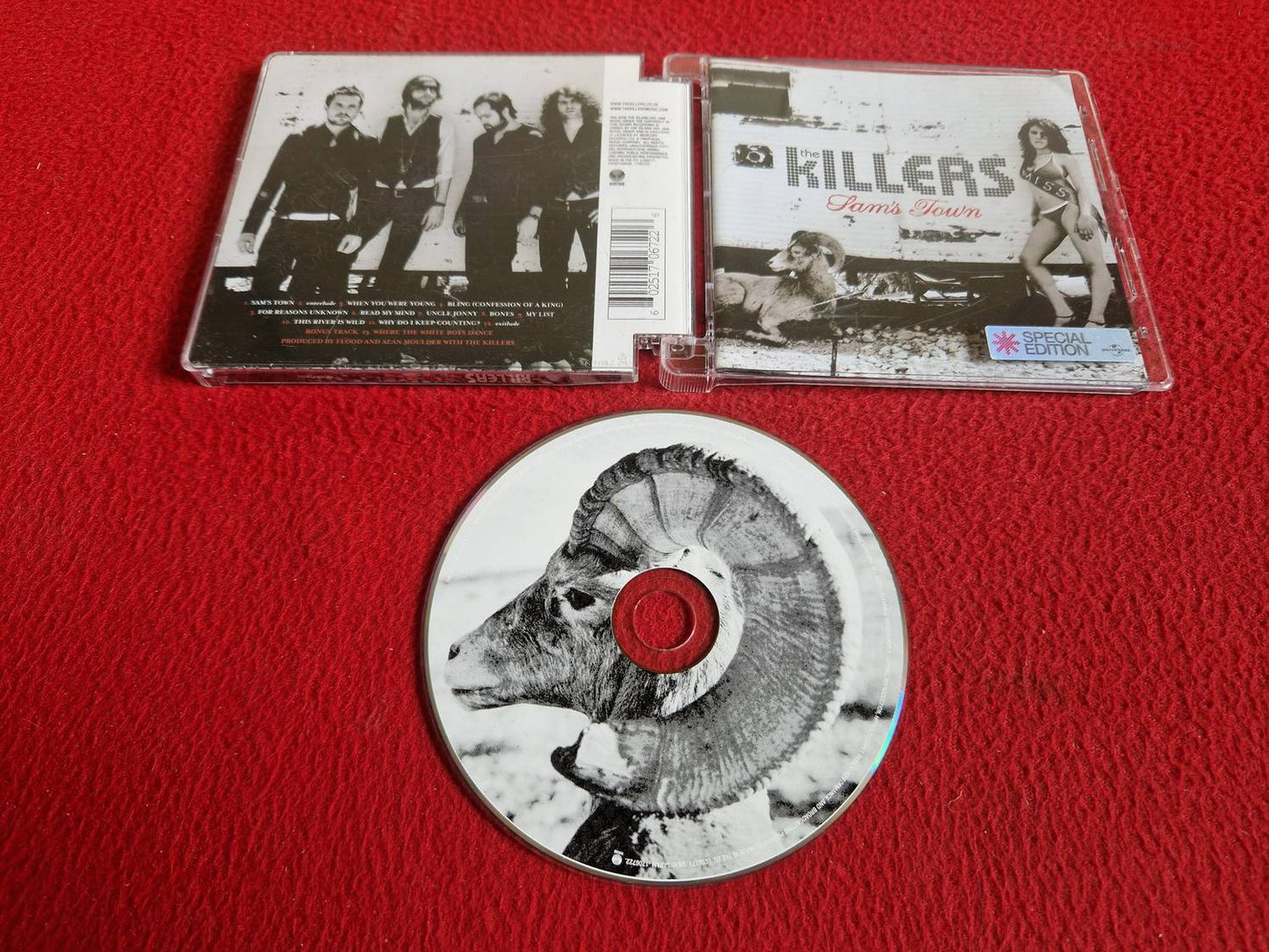 THE KILLERS SAM'S TOWN CD