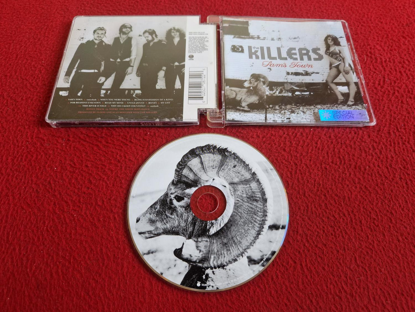 THE KILLERS SAM'S TOWN CD