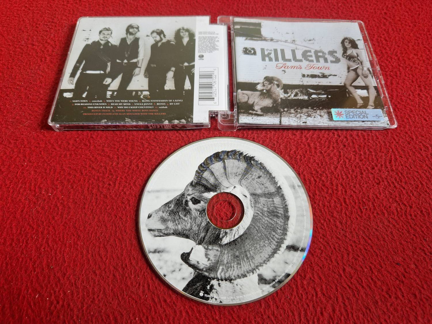 THE KILLERS SAM'S TOWN CD