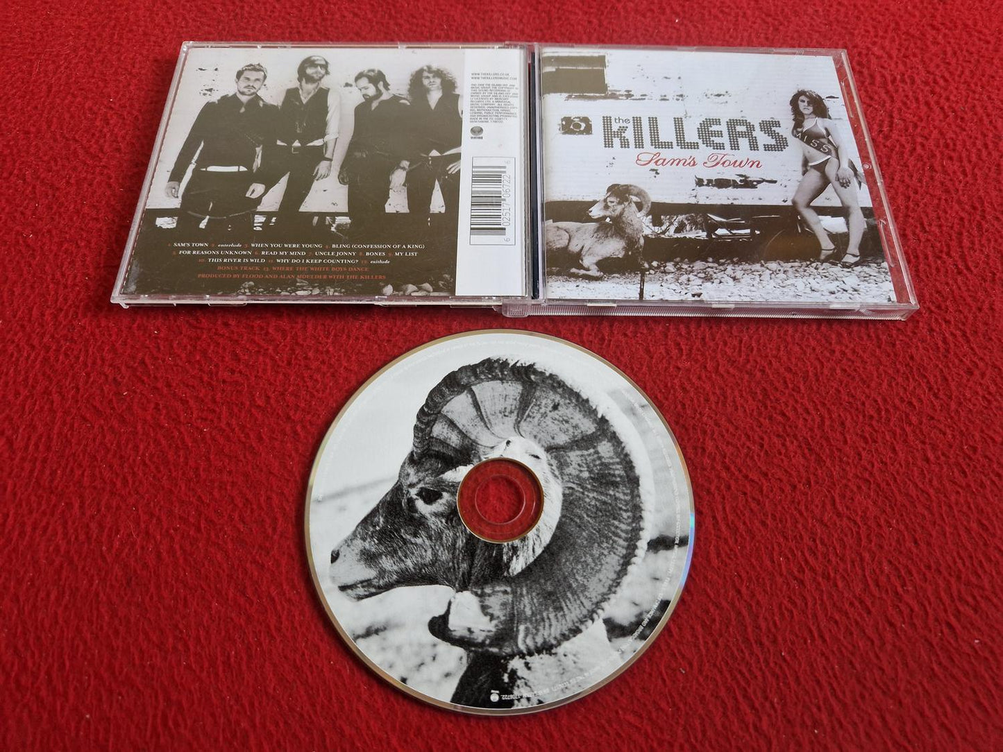 THE KILLERS SAM'S TOWN CD