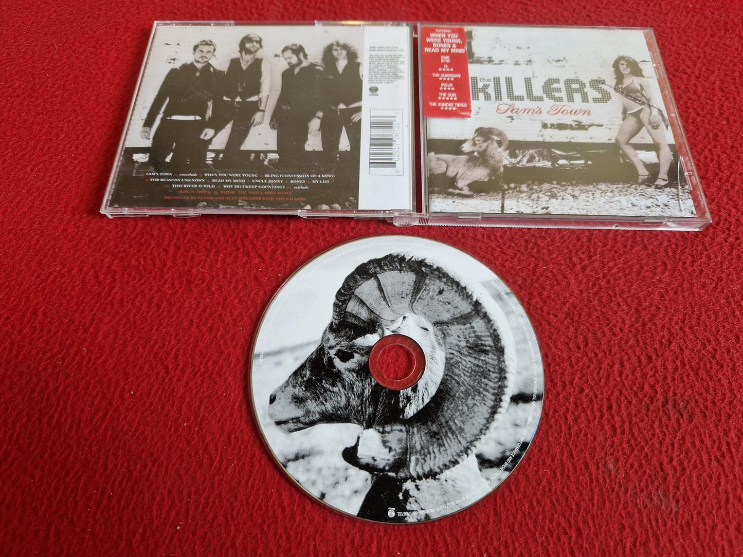 THE KILLERS SAM'S TOWN CD