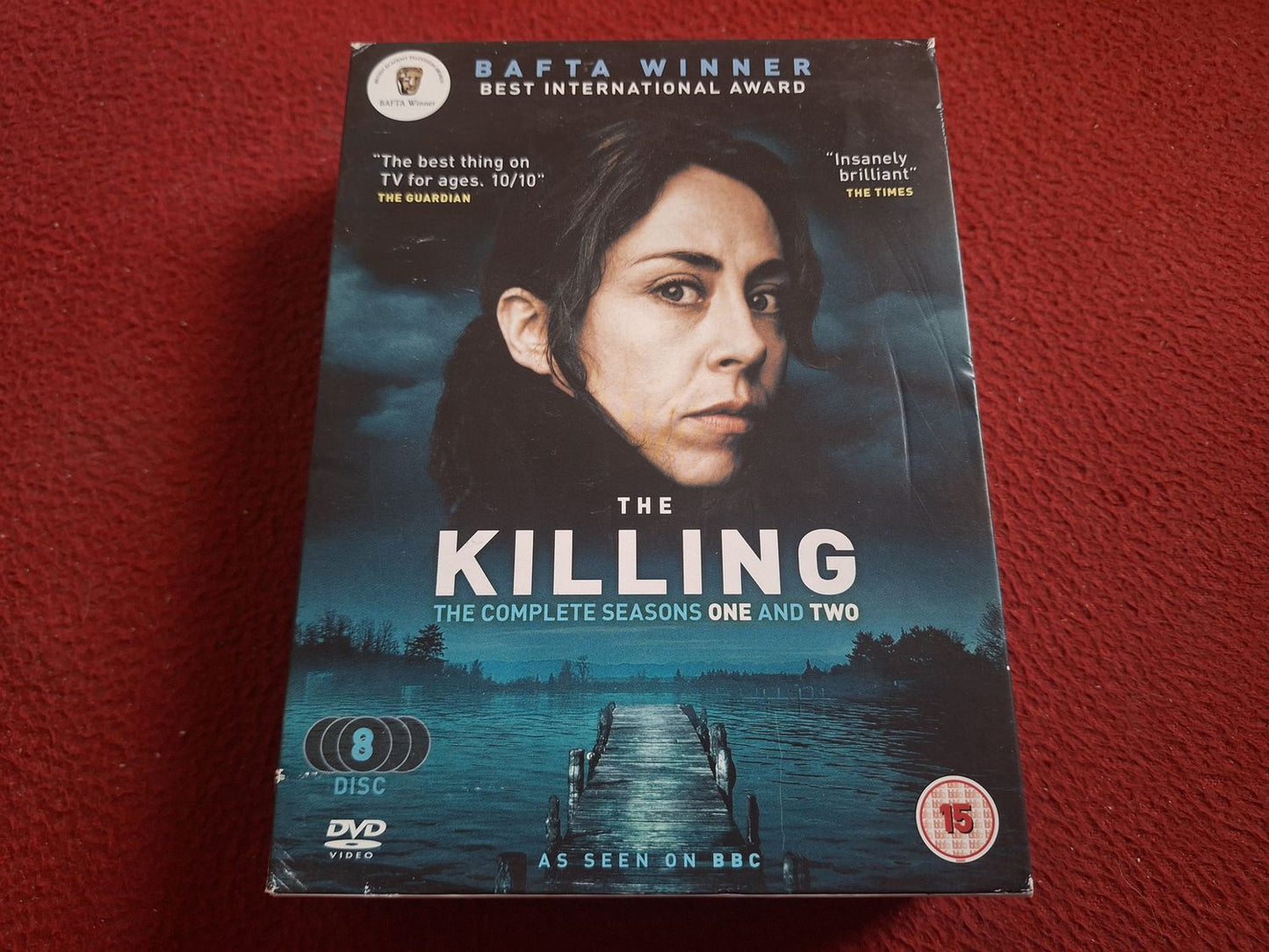 THE KILLING SEASON 1 & 2 [ DANSKT TAL ENGELSK TEXT ] BOX DVD