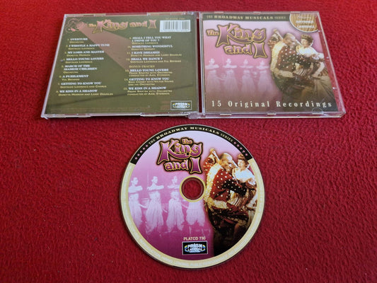 THE KING AND I 15 ORIGINAL RECORDINGS CD