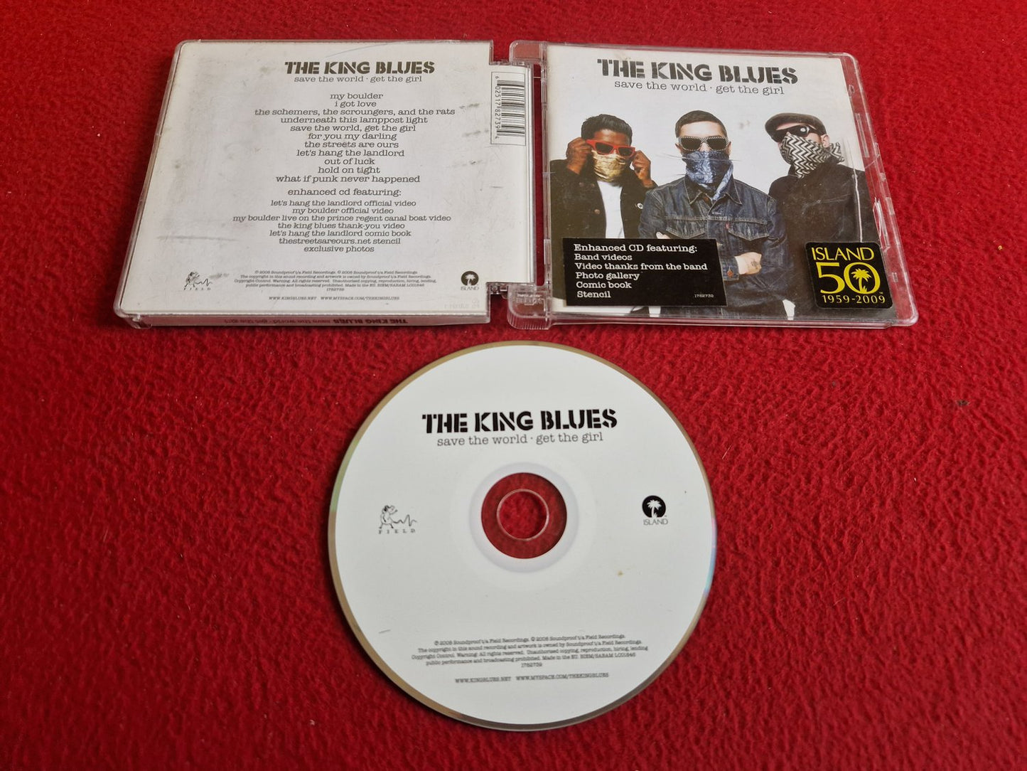 THE KING BLUES SAVE THE WORLD GET THE GIRL CD