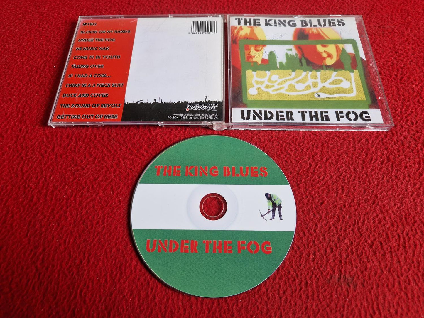 THE KING BLUES UNDER THE FOG CD