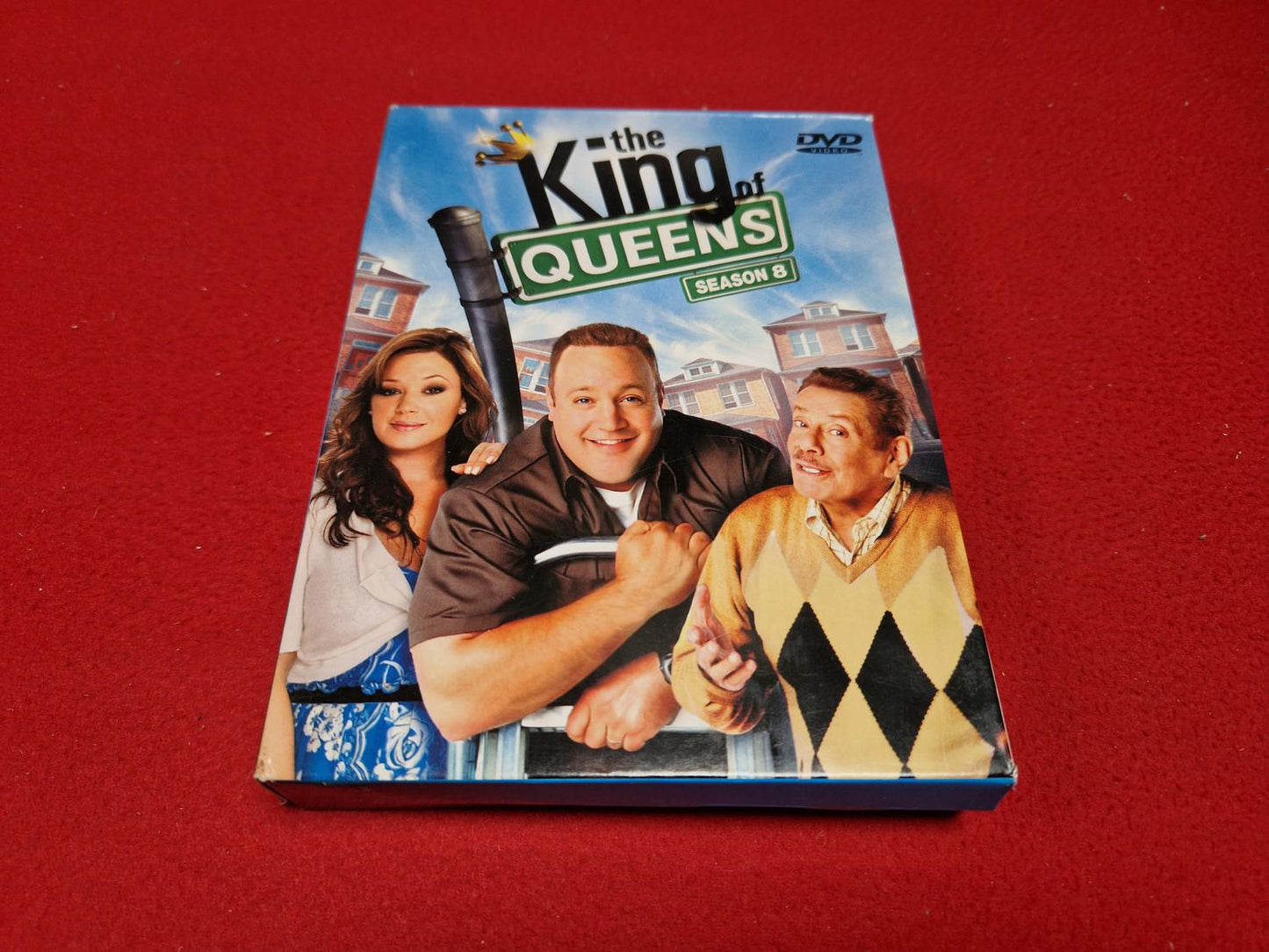 THE KING OF QUEENS SEASON 8 [ ENG. TAL TYSK UNDERTEXT ] BOX till DVD