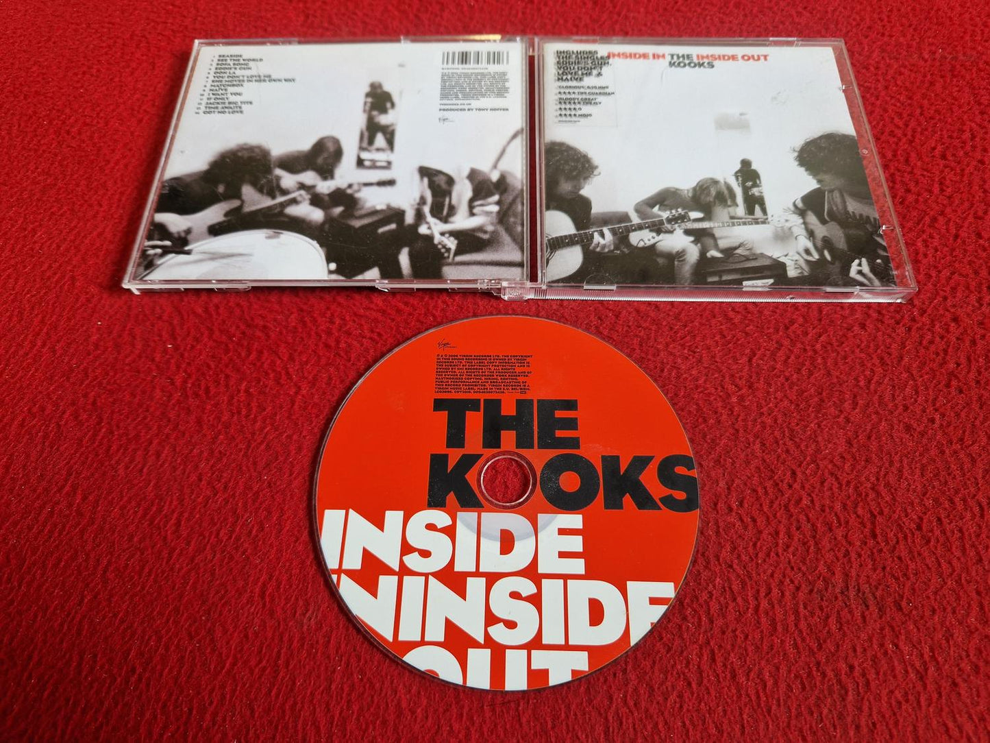 THE KOOKS INSIDE IN INSIDE OUT CD