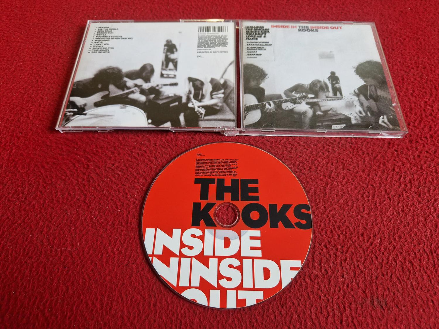 THE KOOKS INSIDE IN INSIDE OUT CD