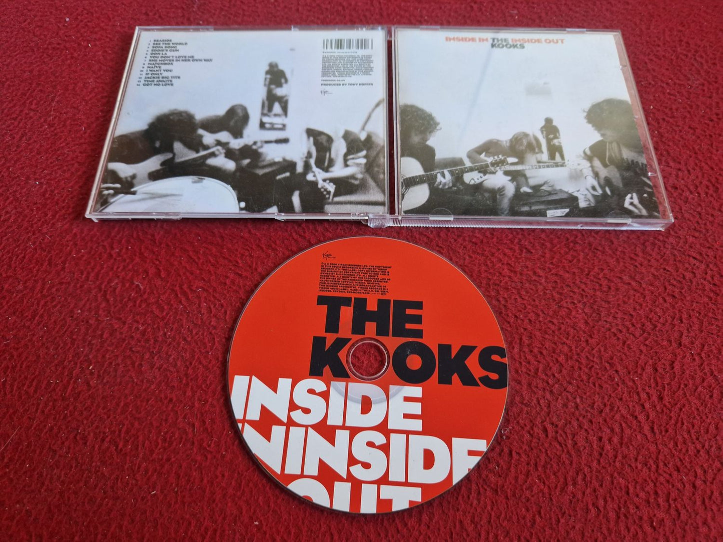 THE KOOKS INSIDE IN INSIDE OUT CD