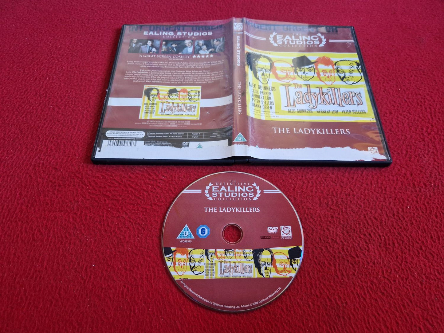 THE LADYKILLERS DVD