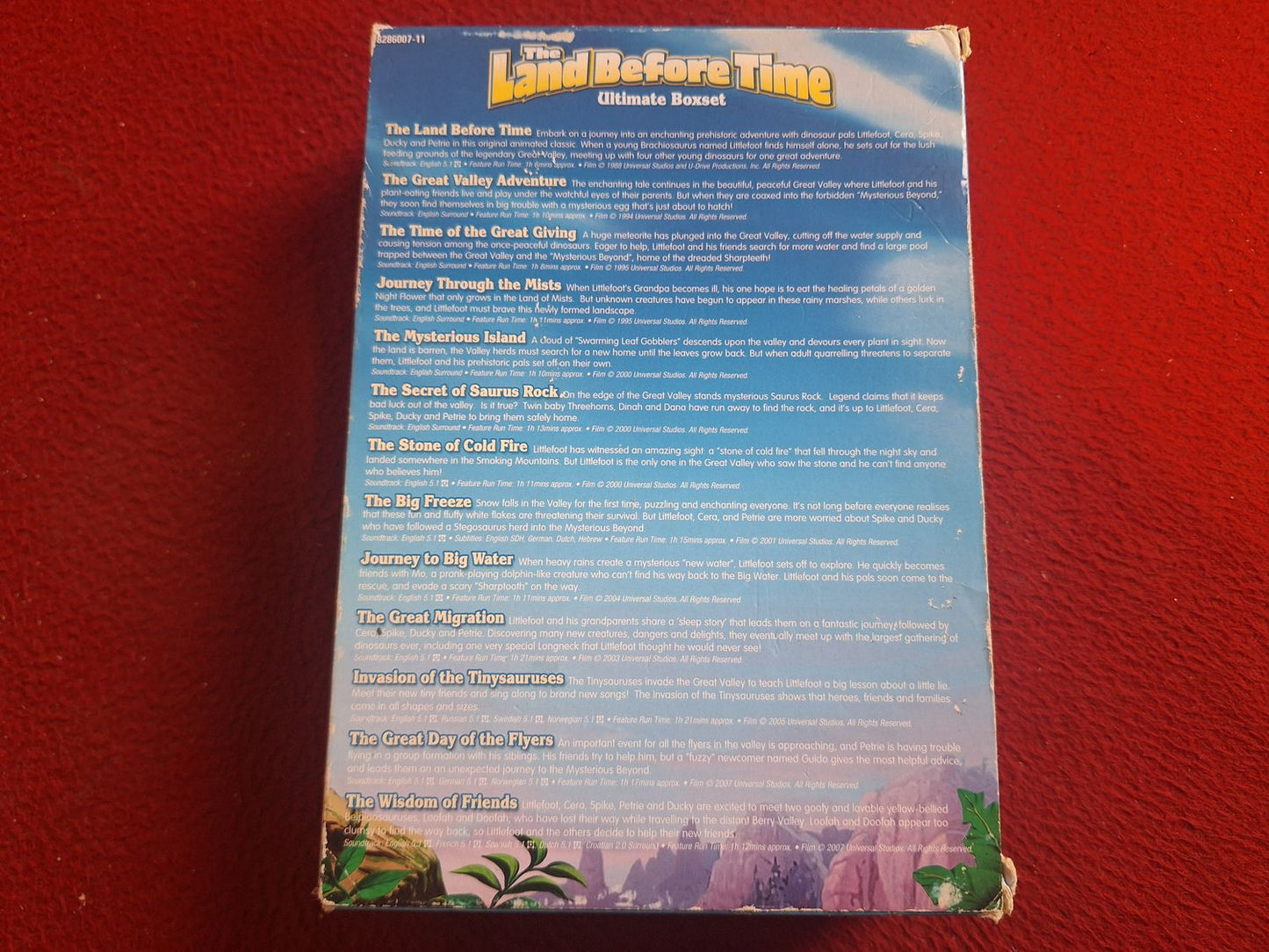 THE LAND BEFORE TIME 1 - 13 ULTIMATE BOX SET DVD