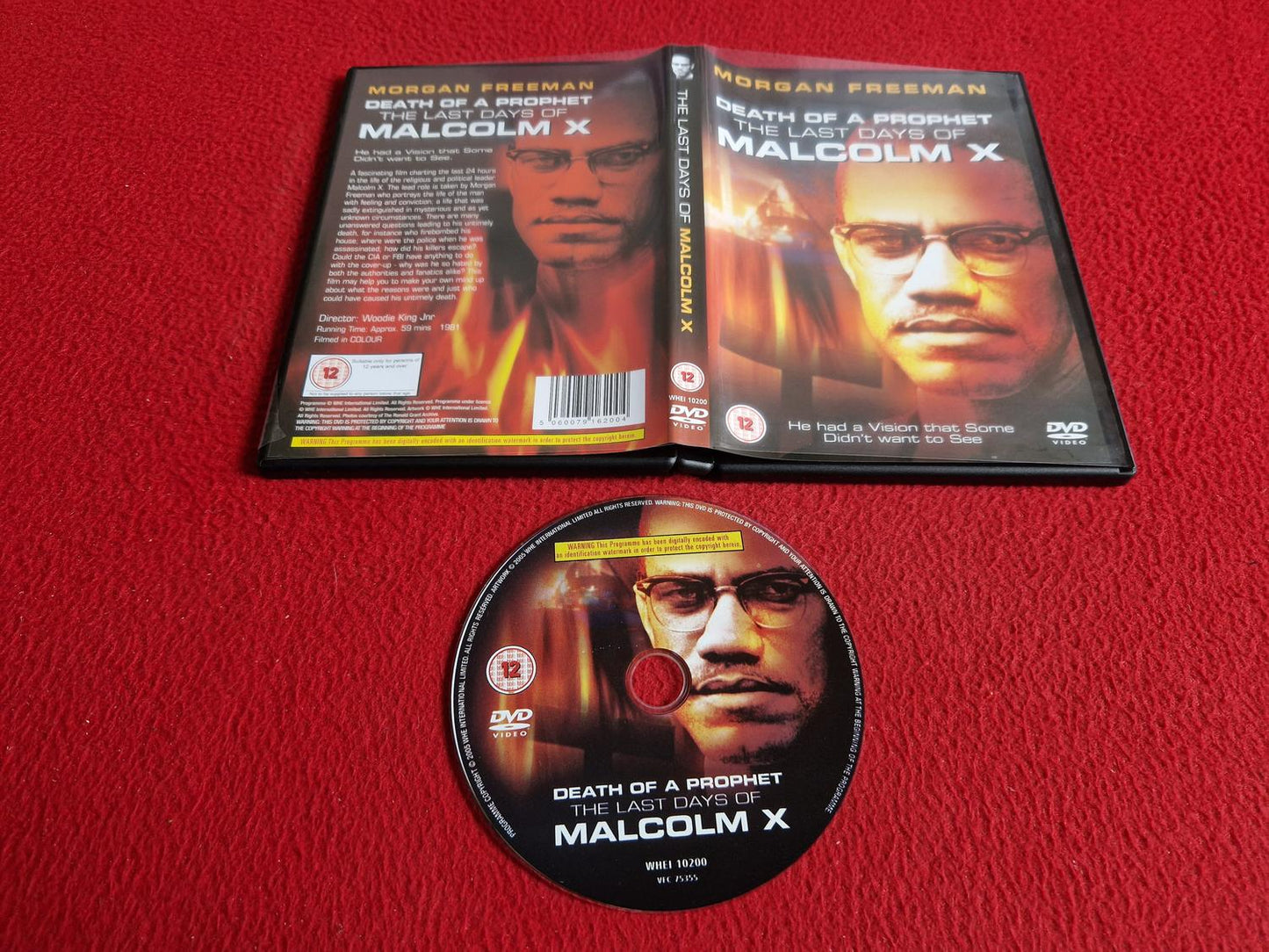 THE LAST DAYS OF MALCOLM X DVD