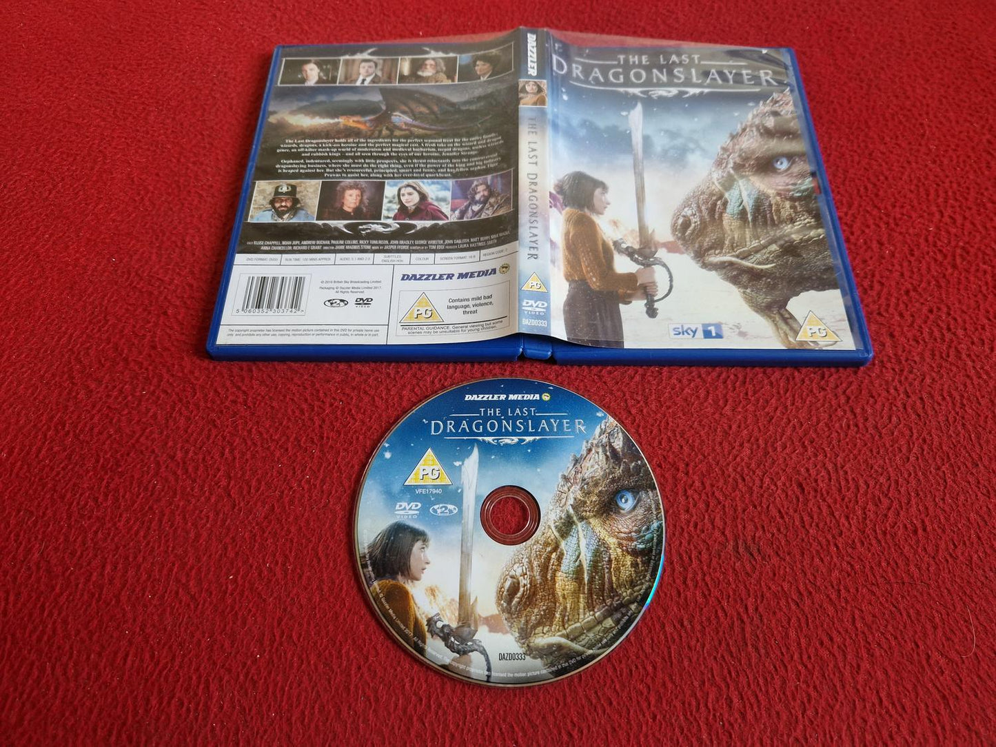 THE LAST DRAGONSLAYER DVD