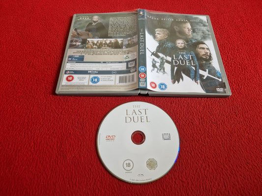 THE LAST DUEL [ SVENSK TEXT ] DVD