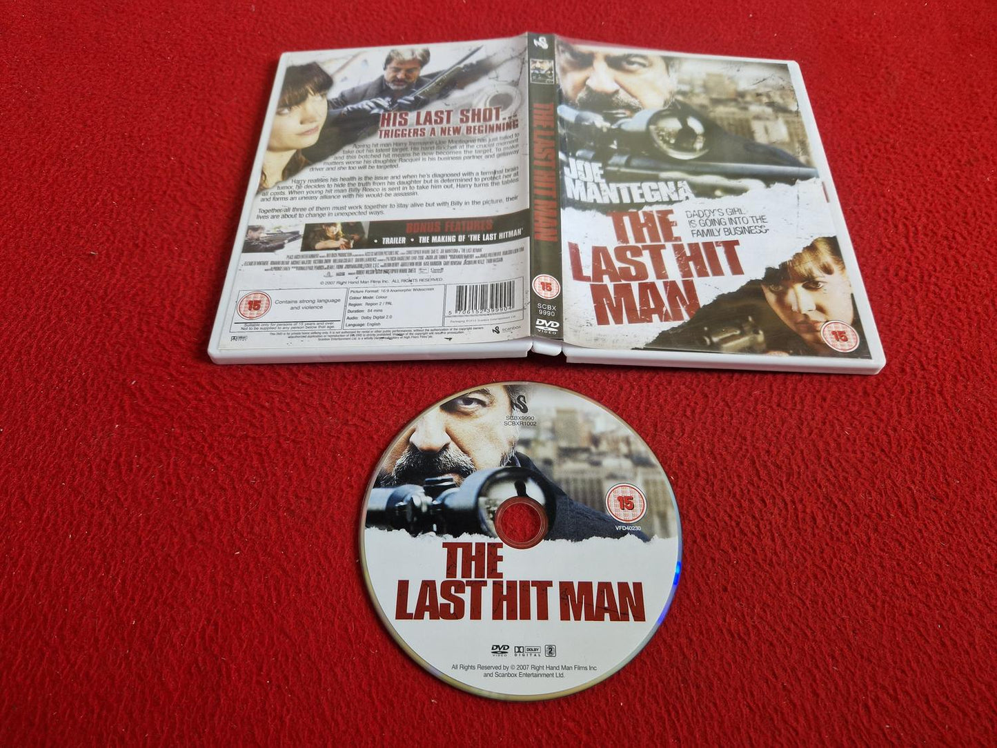 THE LAST HIT MAN DVD